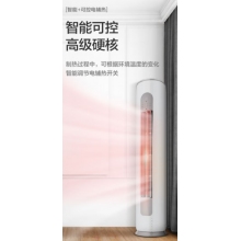 格力空调 云之炫 新三级能效 变频冷暖 自清洁 大风量 除湿 圆柱立式柜机 2匹 KFR-50LW/NhGg3Bt
