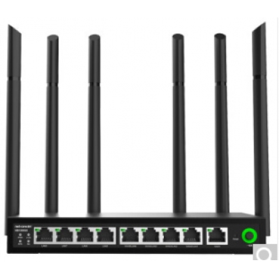 磊科（netcore） 全千兆无线路双频5G路由器多WAN口 直播企业办公路由器 NB1209G