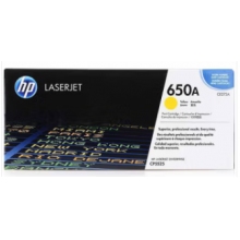 惠普（HP） CE272A 650A 黄色原装 LaserJet 硒鼓 (适用LaserJet CP5520)