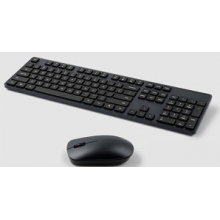 小米 无线键鼠套装 简洁轻薄 全尺寸104键键盘 舒适鼠标 2.4G无线传输